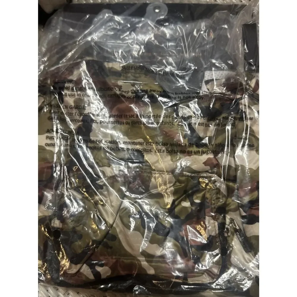 fabdog Packaway Raincoat Color Camo, Size L New- Sealed